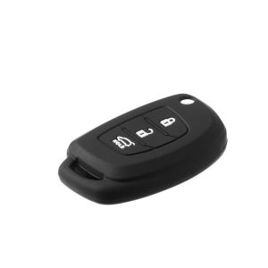 Чехол силиконовый для смарт-ключа Hyundai IX35, 3 кнопки, выкидной