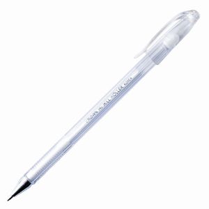Ручка гелевая Crown HJR-500P узел 0,7 мм, белая