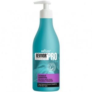 БЕЛИТА Энзимный шампунь для всех типов волос Revivor Pro Глубокое очищение 500мл