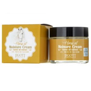 JIGOTT Крем для лица с лошадиным жиром / Horse oil moisture cream 70мл
