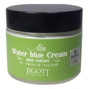 JIGOTT Крем для лица с алоэ вера / Water blue cream aloe, 70мл