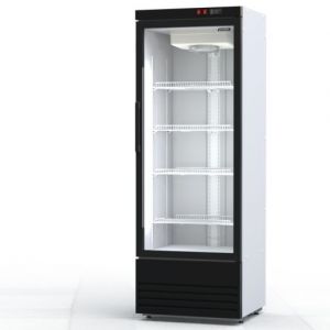 Шкаф холодильный  «Премьер» ШНУП1 ТУ-0,5 С  (В, -18) с доводчиком, LED светильник, ценникодержатель, опоры