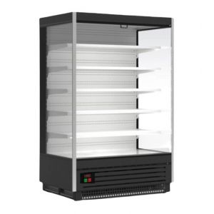 Стеллаж холодильный ВПВ С (SOLO L7 1875) R290 (C.S.2.5.P.PS.0.V,S.S. внеш 7016гл _внутр 9016гл) 2 БОКОВИНЫ СТЕКЛОПАКЕТ