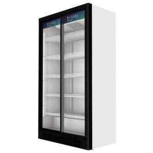 Холодильный шкаф Briskly 11 Slide БЕЛЫЙ КОРПУС (1195х737х2055) БЕЗ КАНАПЭ