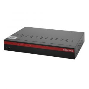 Видеорегистратор MHD RedLine RL-MHD4z (4Ch-BNC/IP, 5Mp, 1xSATA 10Tb, 4RCA-in, HDMI/RCA-out)