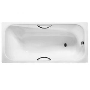 Чугунная ванна Wotte Start УР 160х75х45,8см с отверстиями для ручек