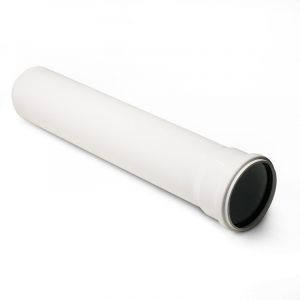 Труба для внутренней канализации 110х1000 Pro Aqua Stilte Белая
