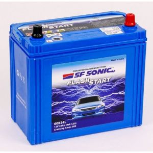 Аккумулятор SONIC Flash Start Asia 45Ah 60B24L тонкие клеммы