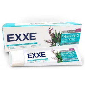 EXXE Зубная паста профилактическая Экстра свежесть 100 мл