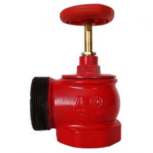 Клапан пожарный чугунный КПЧМ 50-1 90° муфта-цапка (ВР/НР)