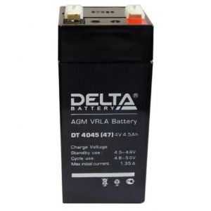 Аккумулятор свинцово-кислотный  4V,  4.5 Ah (47) «Delta»