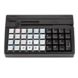 Клавиатура программируемая Posiflex KB-4000U, USB с ридером магнитных карт