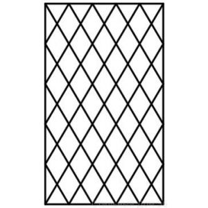 120х120 Треугольная зеркальная графитовая  плитка ТЗГ1-12