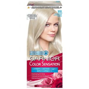 Garnier Color Sensation 910 Пепельно-серебристый блонд