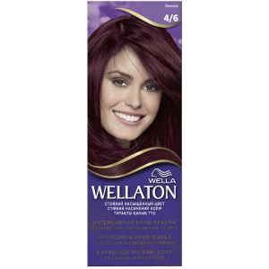 Wellaton Intense - Крем-краска для волос тон 4/6 Божоле