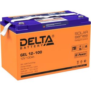 Аккумулятор GEL 12В 100А.ч Delta GEL 12-100