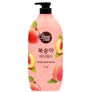Kerasys / Гель для душа с ароматом сочного персика Shower Mate Peach 1200г