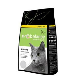 ProBalance 1,8 кг. Sensitive Корм сухой д/кошек c чувствительным пищеварением (курица-рис) (арт.38 РВ 194) 1/6