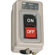 Выключатель кнопочный ВКИ-216 трехполюсный 10А IP40 230/400В (KVK20-10-3)
