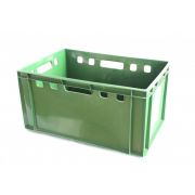 Ящик прямоугольный 600х400х300 сплошной (зеленый)