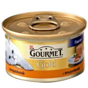 Корм для кошек Gourmet Gold паштет индейка 85 г
