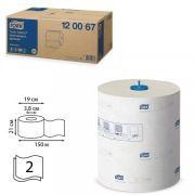Полотенца бумажные TORK MATIC в рулонах 2-слойные белые 150м (120067) (6рул/кор)