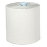 Полотенца бумажные LIME MATIC MINI в рулонах 1-слойные белые 180м (520180) (6рул/кор)