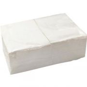 Салфетки бумажные МЕРИДА 33х33см 2-слойные белые 250л (9упак/кор)