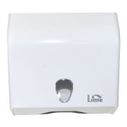 LIME MINI Диспенсер для полотенец в пачках V-укладки белый (926000) (H3)