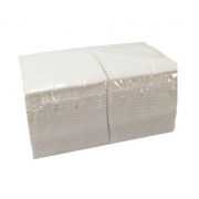 Салфетки бумажные 24х24см 2-слойные 250л белые МЕРИДА (18упак/кор)