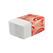 Бумага туалетная V-укладки 2-слойная белая 250л ФОКУС (T3) (30упак/кор) (5049979)