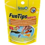 TETRA Fun Tips Tablets Корм для аквариумных рыб в форме таблеток для приклеиванию к стеклу 20шт