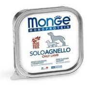 MONGE Monoprotein Консервы для собак паштет из ягненка, ламинистер 150гр