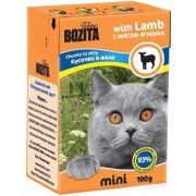 BOZITA Mini Консервы для кошек Ягненок, тетрапак 190гр