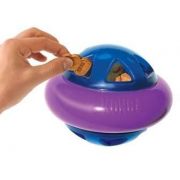 KONG Hopz Мяч для лакомств с пищалкой игрушка для собак