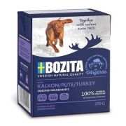 BOZITA Naturals Консервы для собак кусочки в желе с индейкой, тетрапак 370гр
