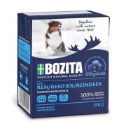 BOZITA Naturals Консервы для собак кусочки в желе с олениной, тетрапак 370гр