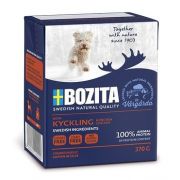 BOZITA Naturals Консервы для щенков кусочки в желе с курицей, тетрапак 370гр