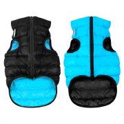 AIRY VEST Куртка-жилет двухсторонняя S30 унисекс черно-голубая