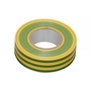 Изолента профи ПВХ желто-зеленая 19мм*0,15мм*20м