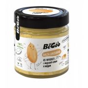 Паста арахисовая с медом и морской солью / 180 г BeGoo