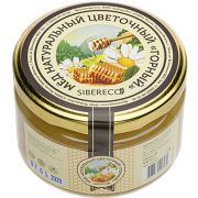 Мёд натуральный цветочный «Горный» 220мл/300 гр стекло