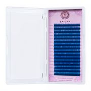 Цветные ресницы Enigma микс D 0,10 (8-13) 16 лин. синий