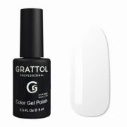 Grattol Color Gel Polish 001 (GTC001) Белый