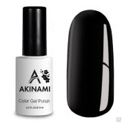 Akinami Color Gel Polish А002 (ACG002) Черный