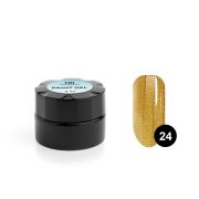 Гель-краска для дизайна ногтей TNL №24 золото 8 мл