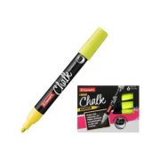 Маркер меловой Luxor «Chalk Marker» желтый 1мм, 3041
