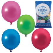 Воздушные шары 14*36  см 50 шт 12 цветов 1101-0025