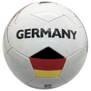 265735   Мяч футбольный Германия, ПВХ 1 слой, 5 р., камера рез., маш.обр. в пак. в кор.50шт