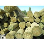 Опора деревянная пропитанная ЛЭП 9.5м (160-200)